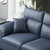 A家家具 布艺沙发现代简约组合大小户型可拆洗沙发组合 DB1558(深蓝色(科技布) 三人位+右贵妃位)第3张高清大图