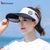 波梵森2021新款防晒帽子夏季空顶帽遮脸遮阳女式太阳帽(浅黄色)第2张高清大图