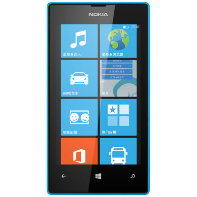 诺基亚（NOKIA）Lumia 520 3G手机（湖蓝）联通版