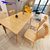 天米 TIMI 北欧白橡实木拉伸桌 可折叠桌 全实木餐桌椅 现代简约1.3米1.4米饭桌组合(原木色 1.3米餐桌)第2张高清大图