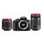 佳能（Canon）EOS1200D单反双头套机（18-5555-250）1200D 双头套机 1200D双镜头第5张高清大图