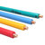 辉宏时代电线电缆BV2.5平方国标铜芯电线单芯单股硬线100米(红色)第2张高清大图