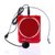 AKER/爱课 MR2700便携式教学扩音器 导游 腰挂 唱戏机 教师扩音器 (红色 TF卡)第5张高清大图