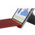 微软（Microsoft）三代键盘 Surface Pro3键盘盖 色彩丰富的背光机械键盘 兼用作保护盖(红色 三代实体背光键盘)第4张高清大图