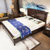 实木床 1.8米双人床 现代中式卧室主卧床 轻奢一米八床 木质铜木禅意奢华床 1.8M单床(1.8米单床)第3张高清大图