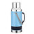 不锈钢热水瓶开水瓶外壳 暖瓶保温瓶玻璃内胆暖壶家用大容量(8磅3.2L平盖 不带胆 粉红色)第2张高清大图