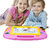 儿童画画板磁性写字板宝宝彩色绘画涂鸦板大号婴儿玩具(粉色（彩色）)第2张高清大图