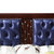 新中式实木床双人1.8米主卧软包婚床简约卧室古典紫檀家具  1800mm*2000mm 框架结构(床+20cm弹簧床垫)第3张高清大图