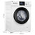 TCL  8公斤 变频滚筒全自动洗衣机家用滚筒式 多程序 节能静音洗衣机(芭蕾白) XQG80-P300B(白色 tcl)第3张高清大图