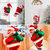 电动圣诞老人爬珠楼梯子降落伞爬绳玩偶玩具儿童圣诞节礼物装饰品(电动爬双梯圣诞老人 默认版本)第9张高清大图