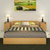 择木宜居双人床单人床大床木床板式床 高箱头柜床(黑橡木色 1.2*1.9m规格)第5张高清大图