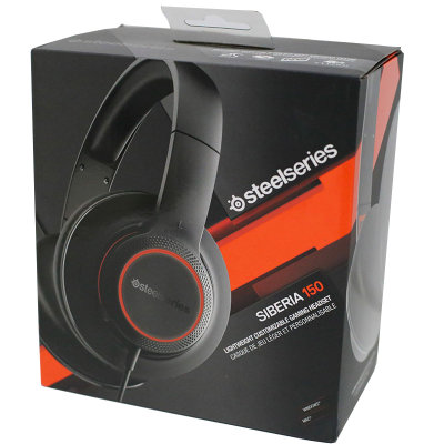 赛睿（SteelSeries）西伯利亚 150 耳机 黑色