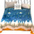 允儿 夏季空调毯 冬季铺床毛绒珊瑚绒床单人毛毯子被子盖毯加厚保暖学生宿舍法兰绒毛毯(颜色随机X2)第5张高清大图