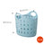 禧天龙Citylong 22.4L浴室手提脏衣篮环保塑料衣物收纳筐蝶彩支装(默认)第3张高清大图