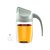 家用厨房玻璃油壶 大容量防止漏油防尘防漏玻璃油瓶酱油醋调料瓶(绿色630ml)第6张高清大图