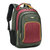 新款双肩背包大容量背包休闲旅游日常出行背包(黑配红 19955#)第5张高清大图
