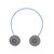 雷柏（Rapoo）H3010全数字2.4G无线高保真耳机（蓝色）第4张高清大图