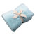 宜恋 毛毯法兰绒四季盖毯睡毯 保暖床单床上用品(浅蓝色LP 默认)第5张高清大图