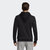 Adidas阿迪达斯男装新款休闲透气卫衣运动服连帽套头衫CW3861(黑色)第4张高清大图