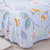 南极人 单品全棉床裙 席梦思保护罩 纯棉床罩单件(七月 180x200cm)第3张高清大图