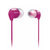 Philips/飞利浦 SHE3590入耳式耳机mp3重低音立体声she6000升级版(粉色)第5张高清大图
