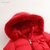 marcjanie马克珍妮新款冬装 女童儿童毛领羽绒服 婴儿宝宝加厚羽绒服82952(120(6T建议身高120cm) 大红)第4张高清大图