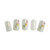 露丝妃尔 法式3D立体假指甲片 时尚派对系列 2g 4色可选(晶亮银)第5张高清大图