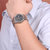天梭(TISSOT)瑞士手表  海星恒意系列全自动机械双日历带夜光钢带男士腕表T065.430.22.031.00(黑盘银壳间金钢带)第5张高清大图
