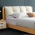 一号客厅 床软床现代简约大床卧室带双床头柜 QR-16 床（含床架 + 双床头柜）(床（含床头柜）)第5张高清大图