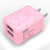优加 Hello Kitty 系列 双USB 2.4A充电器 粉第4张高清大图