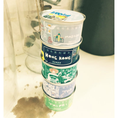 气味图书馆 城市系列香熏罐头 40g车载香熏空