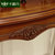 卡富丹 W7101玄关桌实木 客厅墙边置物架桌玄樱桃木关台组装 美式新古典端景装饰柜(美式樱桃木玄关台)第5张高清大图