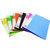 天色A4文件夹 双夹资料夹插页档案夹 试卷夹文件夹子板夹(双夹文件夹-蓝色)第5张高清大图