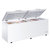 海尔 (Haier) BC/BD-630HCZ 630升 卧式冷藏冷冻柜 单温区 商用大容量冰柜 五面制冷 树脂大脚轮(白色)第4张高清大图