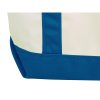 空间创意配色涤纶帆布环保袋（天蓝色）（小号）
