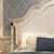 卡富丹 美式床主卧床欧式床双人床1.8米公主床白色MC02(1.8米床+2个床头柜+床垫（框架款）)第4张高清大图
