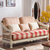 梅德比 布艺沙发 实木沙发美式乡村英伦风格组合沙发地中海沙发  KC1507(单人位)第3张高清大图