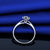 先恩尼钻石 PT950六爪经典钻戒 30分-1克拉钻石戒指求婚戒指(30分预定)第3张高清大图