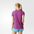 Adidas阿迪达斯女装 2016春季新款运动休闲圆领短袖T恤AI0874 AI0876 AI0878(紫色 M)第4张高清大图