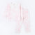 Petitkami2021秋冬婴童花卉印花彼得潘领长袖长裤分体套装(100 粉色)第4张高清大图