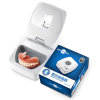 博皓(prooral) 假牙消毒器 假牙盒 义齿盒 牙套盒 紫外线臭氧杀菌盒 6020 珍珠白