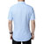 夏季男式短袖衬衫男青年男士衬衫韩版修身纯色衬衣男装(藏青色 37/S)第5张高清大图
