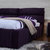兰瑞蒂 布艺床 布床 小户型双人床 全拆洗婚床(玫瑰紫 1.8*2)第4张高清大图