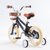 优贝儿童自行车定制款小白鲨12寸宝宝脚踏车2-5岁童车男女孩单车。(黑色 12)第4张高清大图