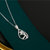 久久金管家任意戴18K钻石项链 时尚 可以旧换新第5张高清大图