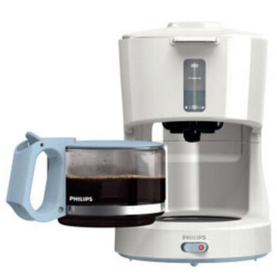 飞利浦（Philips）HD7450 咖啡机 家用滴滤式咖啡机美式咖啡壶 蓝白色