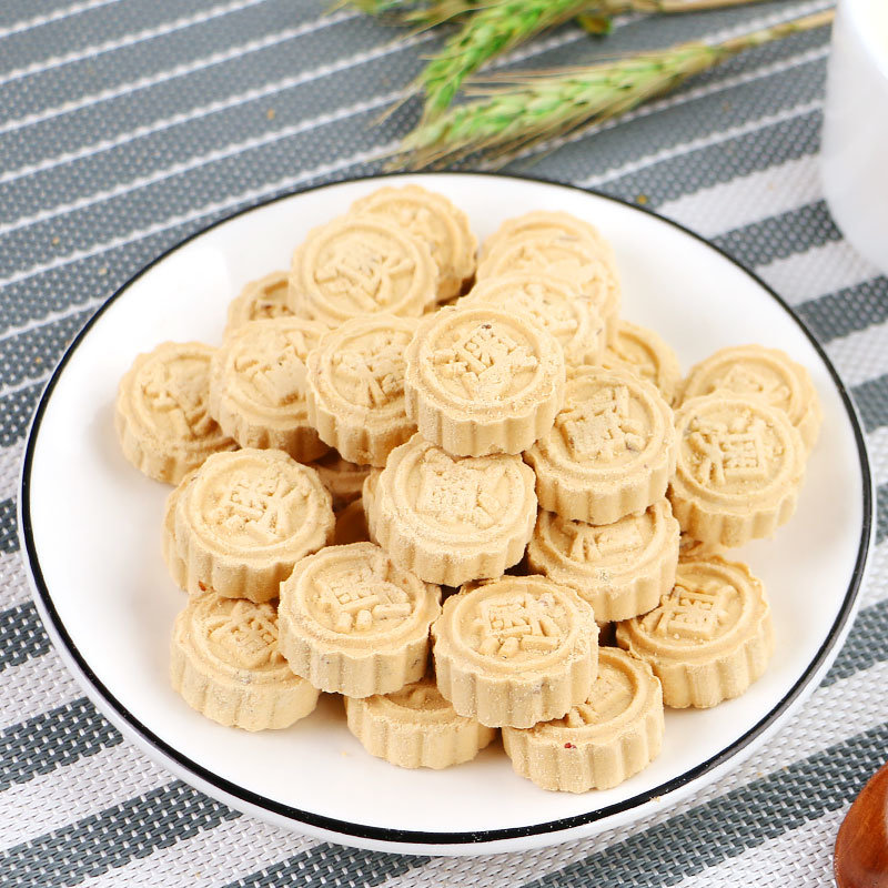 广东珠海澳门特产手信 澳门香记全资机构杏仁饼棋仔饼干 午茶糕点休闲