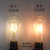 爱迪生LED灯泡吧台小吊灯loft创意餐厅灯具工业风咖啡厅单头吊灯(暖黄+4 A19 4W+电木灯头)第5张高清大图
