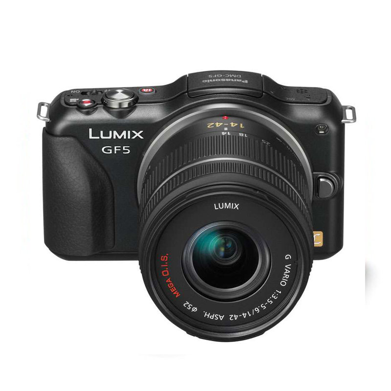 panasonic/松下 dmc-gf5k套机(14-42mm) *行货 全国联保 gf5(黑色