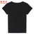 NEW BOLUNE/新百伦短袖女2021夏季新款T恤圆领宽松运动上衣女(黑色 XL)第2张高清大图